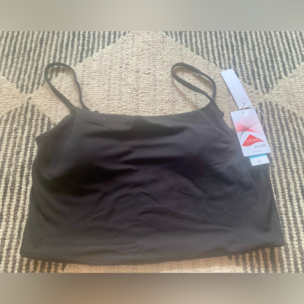 NWT - SKIN Swim Crop Tank Top - Size Large